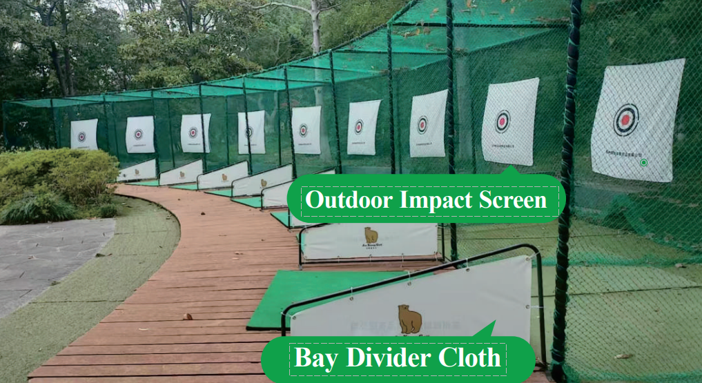 Outdoor Impact Screen & Bay Divider Cloth